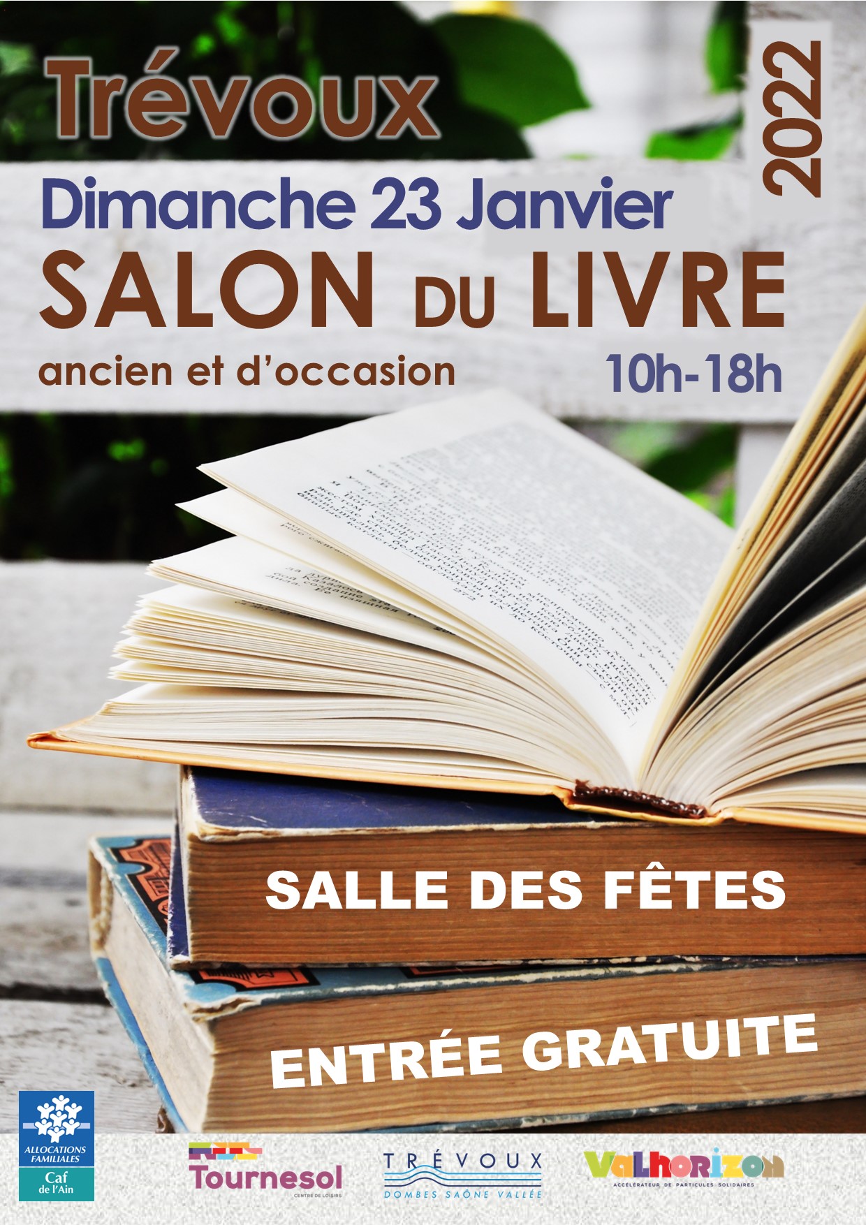 Affiche salon du livre ancien 2022 MAD